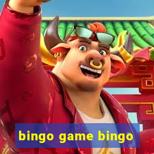 bingo game bingo