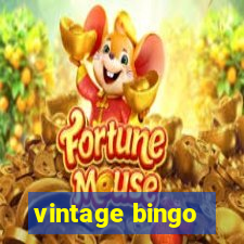 vintage bingo