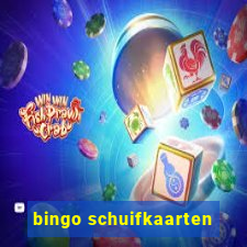 bingo schuifkaarten