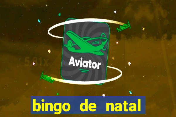 bingo de natal para imprimir gratis