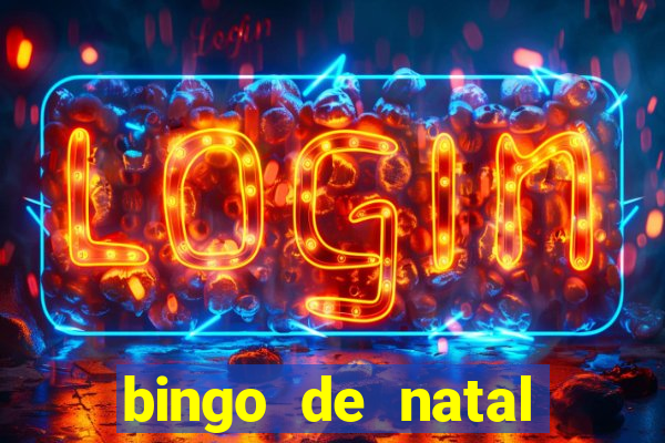 bingo de natal para imprimir gratis