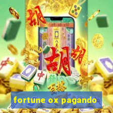 fortune ox pagando