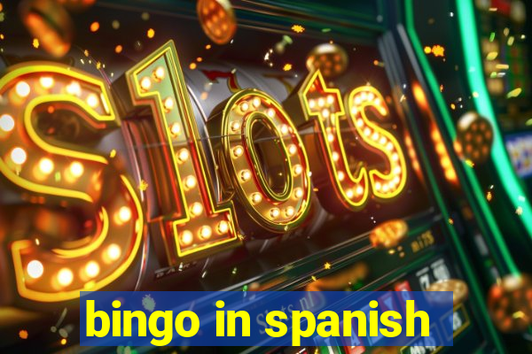 bingo in spanish