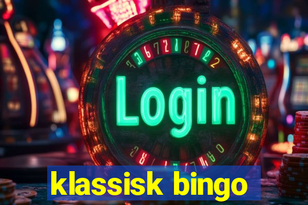 klassisk bingo