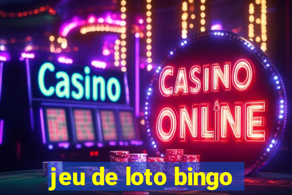 jeu de loto bingo