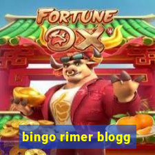 bingo rimer blogg