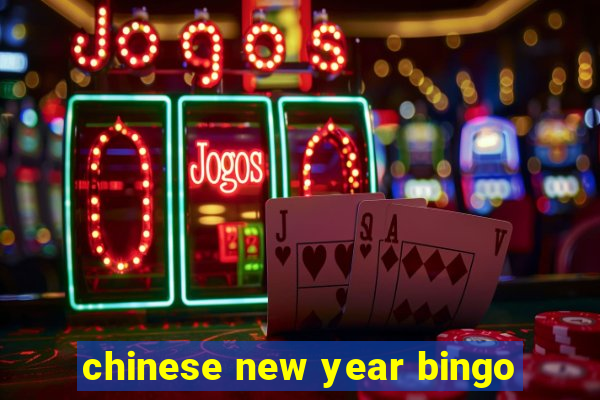 chinese new year bingo