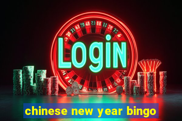 chinese new year bingo