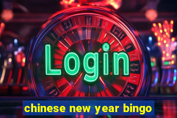 chinese new year bingo