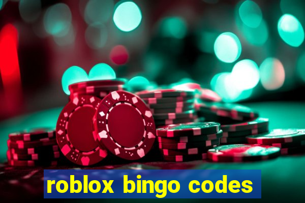 roblox bingo codes