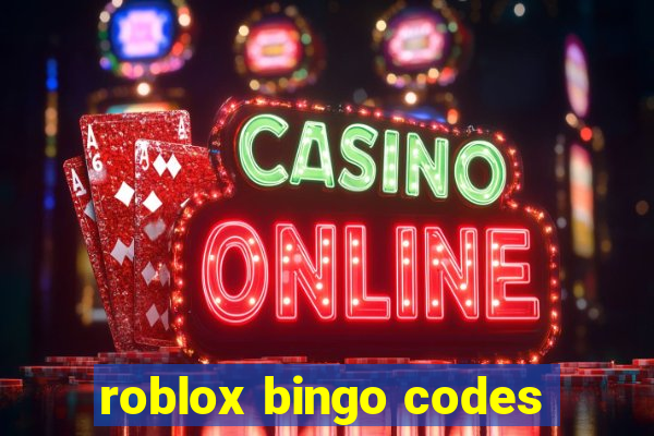 roblox bingo codes