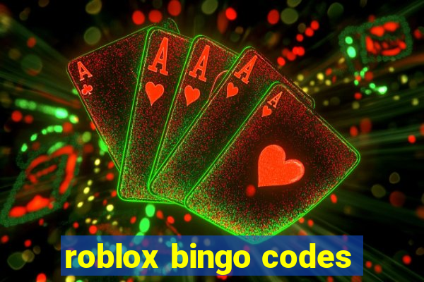 roblox bingo codes