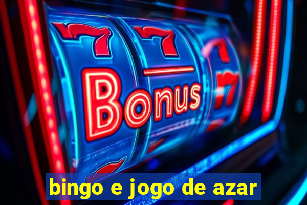 bingo e jogo de azar