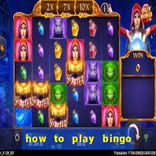 how to play bingo with playing cards