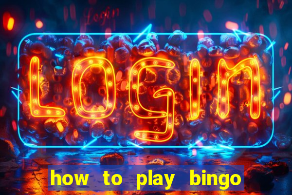 how to play bingo with playing cards