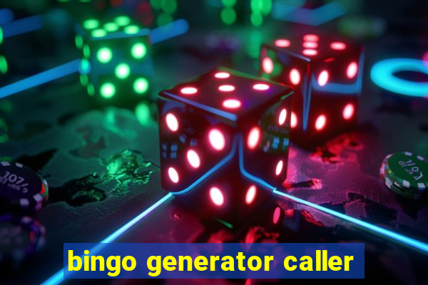 bingo generator caller