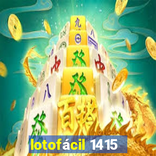 lotofácil 1415