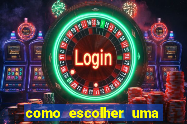 como escolher uma boa cartela de bingo