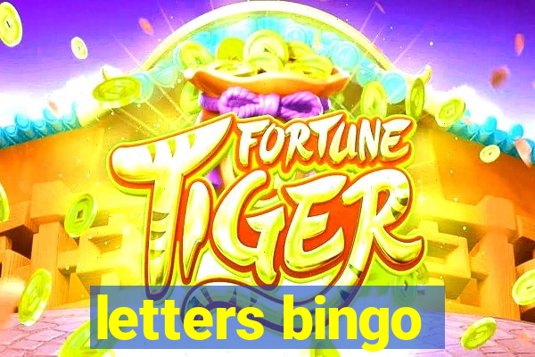 letters bingo