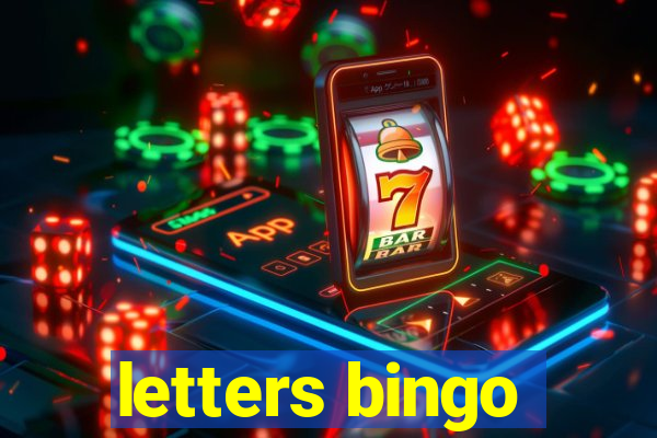 letters bingo