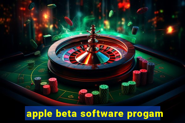 apple beta software progam