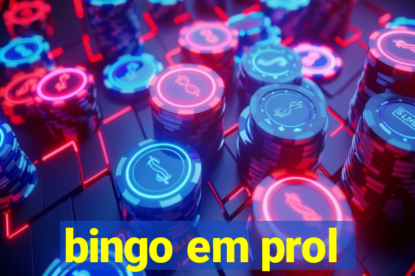 bingo em prol