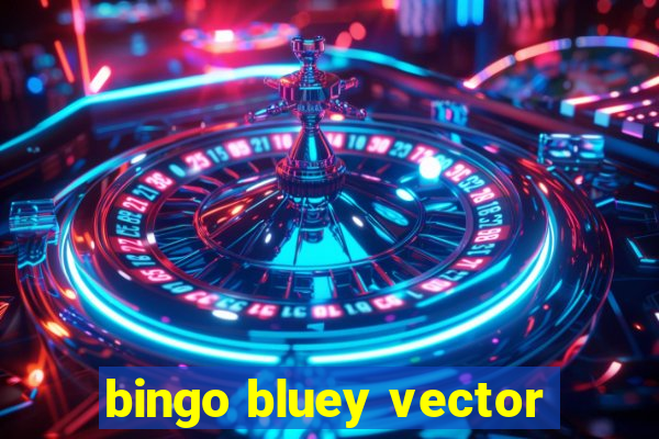 bingo bluey vector