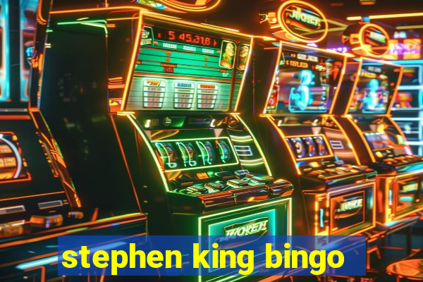 stephen king bingo