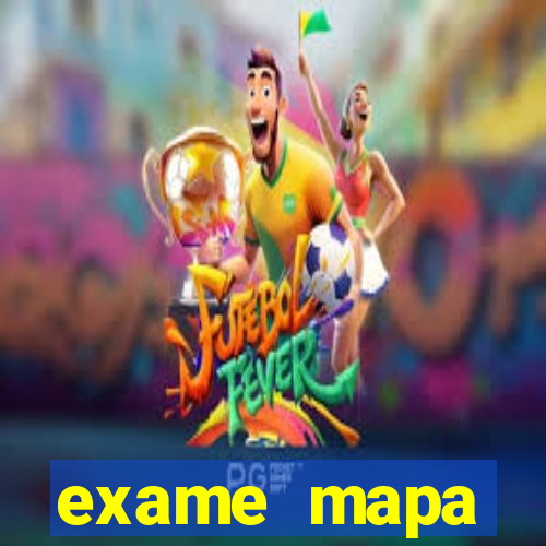 exame mapa apertando muito