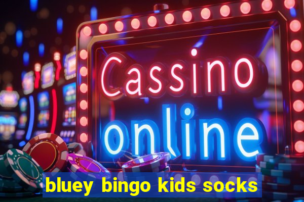 bluey bingo kids socks