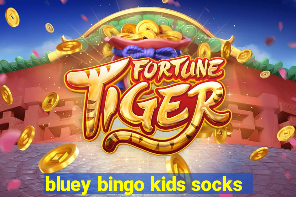 bluey bingo kids socks