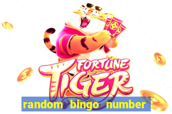 random bingo number generator 1-90