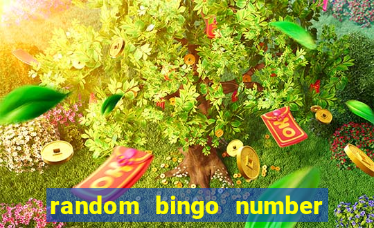 random bingo number generator 1-90