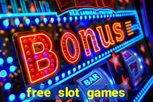 free slot games for real money