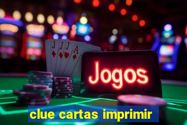 clue cartas imprimir