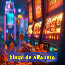 bingo de alfabeto