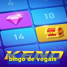 bingo de vogais