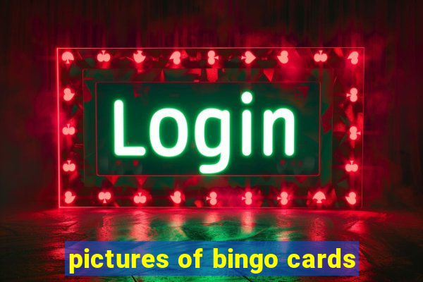 pictures of bingo cards