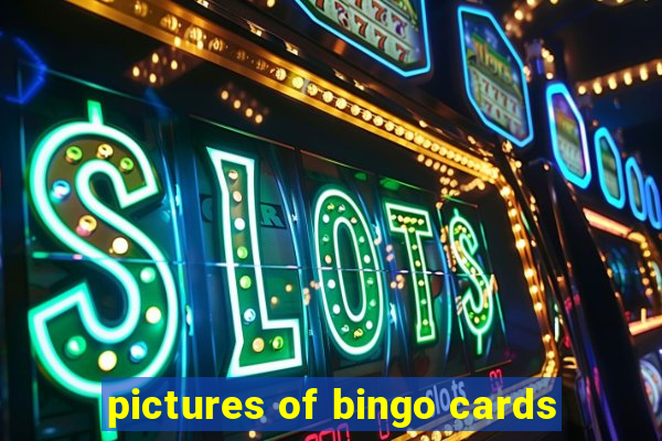 pictures of bingo cards