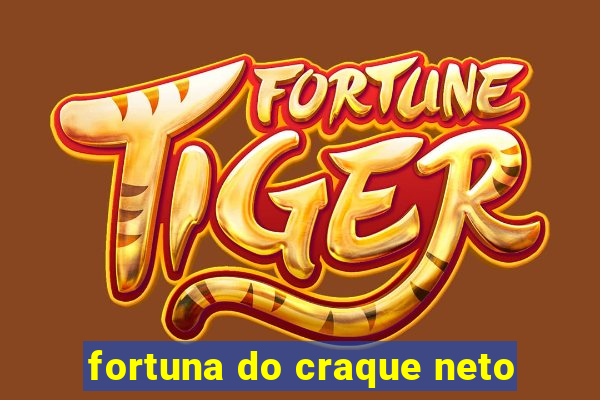 fortuna do craque neto