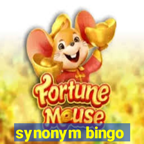 synonym bingo