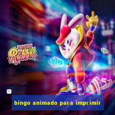 bingo animado para imprimir