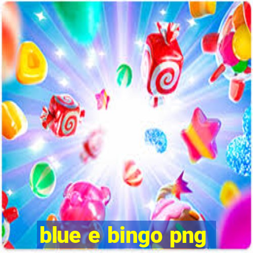 blue e bingo png