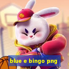 blue e bingo png