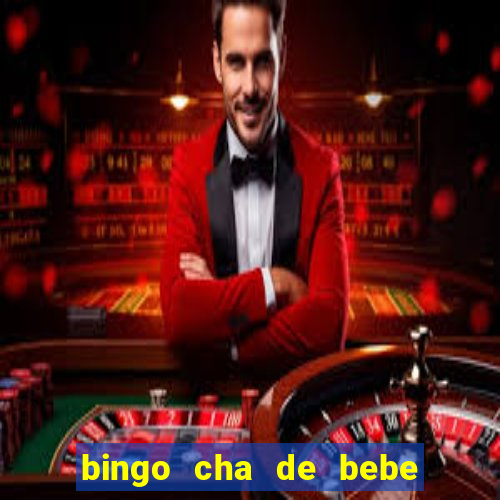 bingo cha de bebe cartelas para imprimir