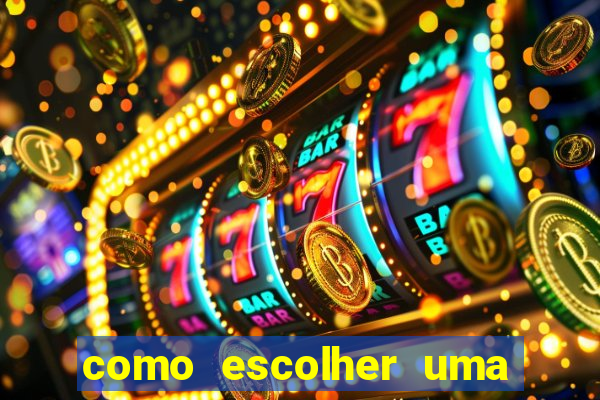 como escolher uma boa cartela de bingo