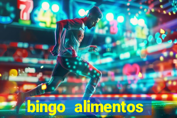 bingo alimentos para imprimir