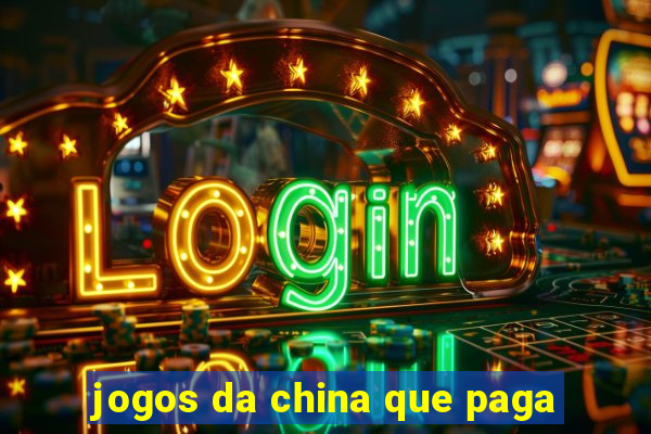 jogos da china que paga