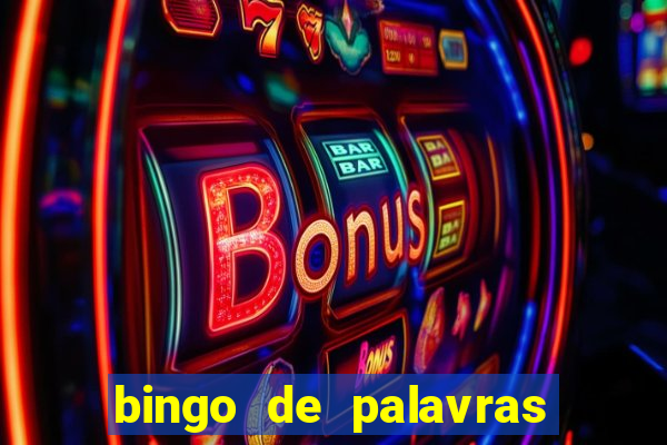 bingo de palavras de natal