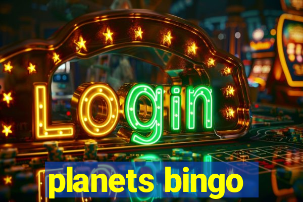 planets bingo